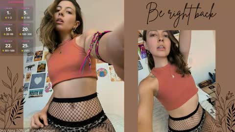 Aria Independent model online show from 19, 1, 2026