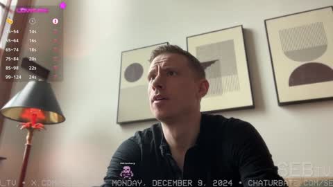 Snapshot of seb_tv chatting on 9, 12, 2024 Sebastian online show from 9, 12, 2024