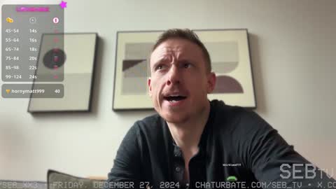 Snapshot of seb_tv chatting on 27, 12, 2024 Sebastian online show from 27, 12, 2024
