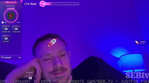 Snapshot of seb_tv chatting on 8, 1, 2025 Sebastian online show from 8, 1, 2025