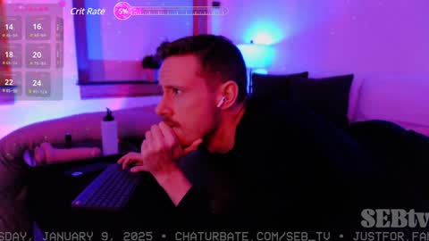 Snapshot of seb_tv chatting on 9, 1, 2025 Sebastian online show from 9, 1, 2025