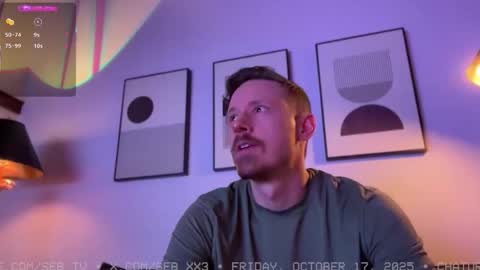 Snapshot of seb_tv chatting on 18, 10, 2025 Sebastian online show from 18, 10, 2025
