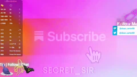 Dean Carter online show from 30, 11, 2025