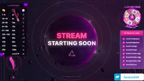 SeraLeeXXX online show from 7, 11, 2025