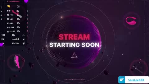 SeraLeeXXX online show from 13, 5, 2026