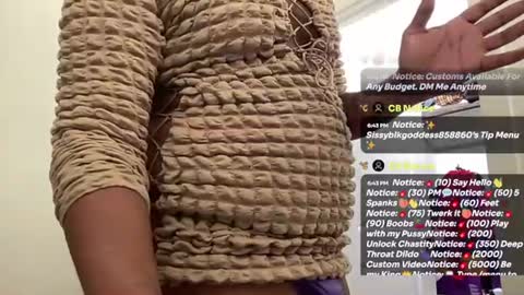 Sissyblkgoddess online show from 16, 7, 2026