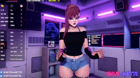 SkyeAnette online show from 7, 6, 2026