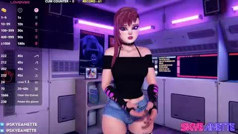 SkyeAnette online show from 8, 6, 2026