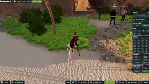 Extasy online show from 2, 3, 2026