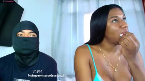 Snapshot of sweetsarafoxxx chatting on 1, 3, 2026 Sara Sofia Libra online show from 1, 3, 2026