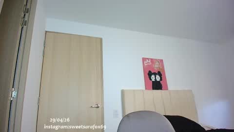 Snapshot of sweetsarafoxxx chatting on 29, 4, 2026 Sara Sofia Libra online show from 29, 4, 2026