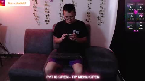 Tina N Charlie online show from 10, 4, 2026