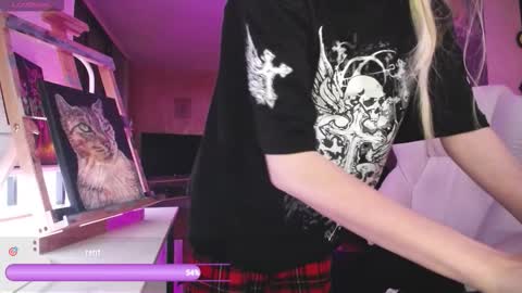 Snapshot of tinykylie chatting on 28, 2, 2026 stage Kylie Sinner brand CLITBAIT online show from 28, 2, 2026