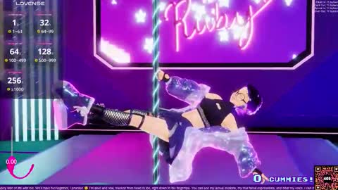 Snapshot of vexruby chatting on 11, 1, 2026 Vex Ruby online show from 11, 1, 2026