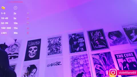 Violeta online show from 10, 12, 2024