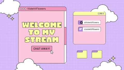 Snapshot of violetttflowers chatting on 23, 6, 2026 Violet Flowers online show from 23, 6, 2026