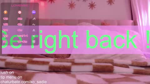 Snapshot of xo_sadie chatting on 2, 3, 2026 Xo Sadie online show from 2, 3, 2026