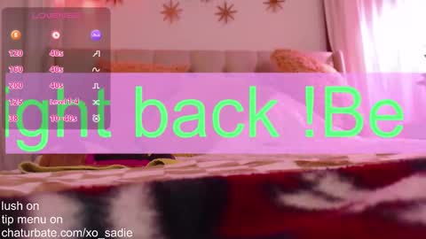 Snapshot of xo_sadie chatting on 24, 3, 2026 Xo Sadie online show from 24, 3, 2026