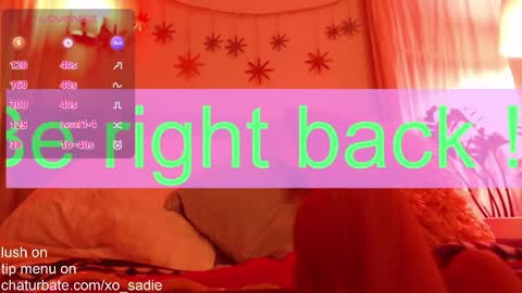 Snapshot of xo_sadie chatting on 30, 3, 2026 Xo Sadie online show from 30, 3, 2026