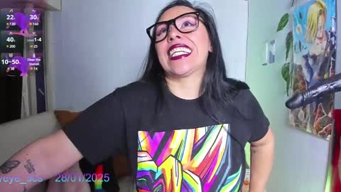 Snapshot of yeye_scs chatting on 28, 1, 2025 Luna online show from 28, 1, 2025