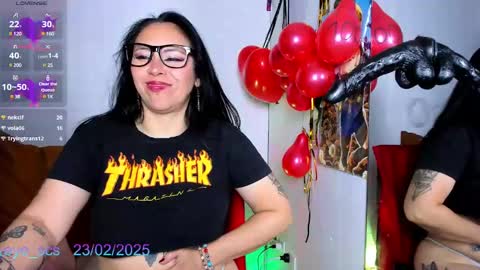 Snapshot of yeye_scs chatting on 23, 2, 2025 Luna online show from 23, 2, 2025