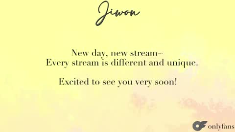 J i w o n   online show from 17, 6, 2026