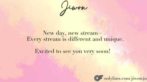 J i w o n   online show from 20, 6, 2026