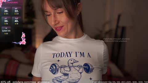 Anastasia online show from 28, 11, 2025