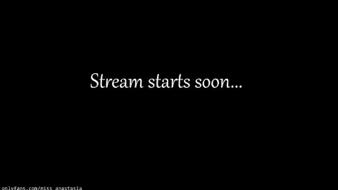 Anastasia online show from 12, 5, 2026