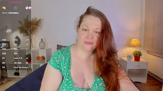 CutieGinger online show from 4, 12, 2024