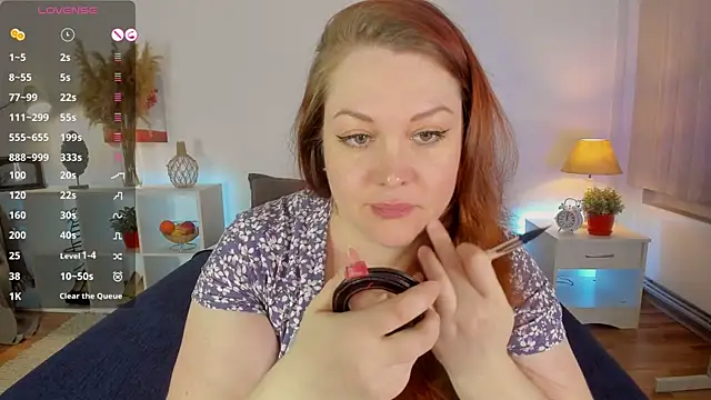 CutieGinger online show from 7, 12, 2024