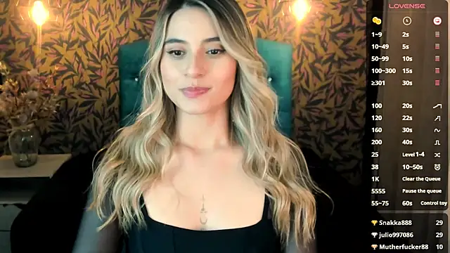 KiaraCarter online show from 27, 2, 2025