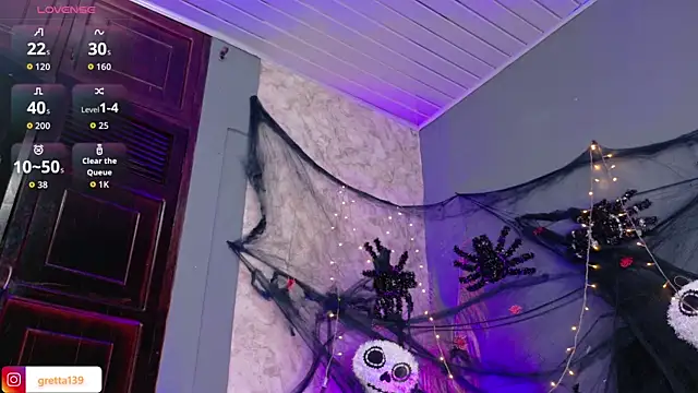  Gretta online show from 25, 10, 2025