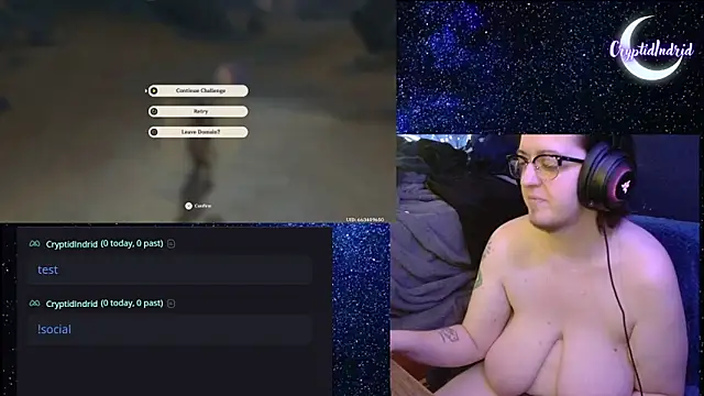CryptidIndrid online show from 20, 12, 2024
