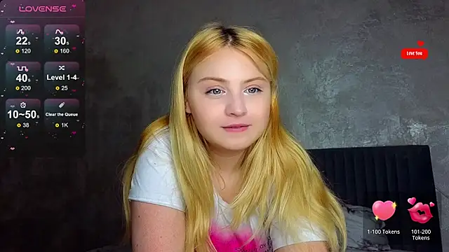 shy blondiee online show from 16, 3, 2025