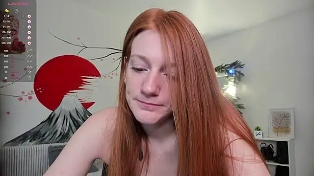 Aliceginger99 online show from 25, 12, 2024