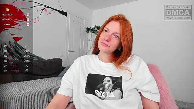 Aliceginger99 online show from 26, 2, 2025