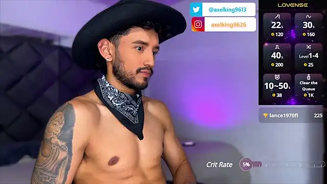AxelKing1326 online show from 13, 1, 2025