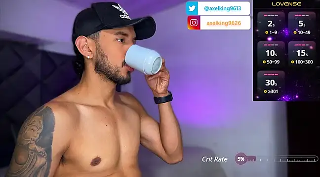 AxelKing1326 online show from 22, 1, 2025