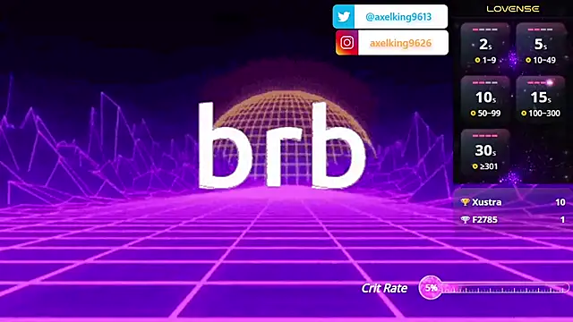 AxelKing1326 online show from 10, 2, 2025