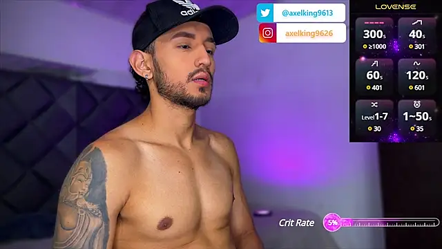 AxelKing1326 online show from 14, 3, 2025