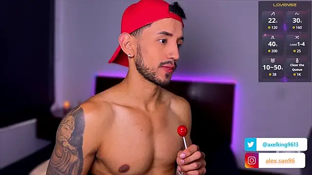 AxelKing1326 online show from 27, 9, 2025