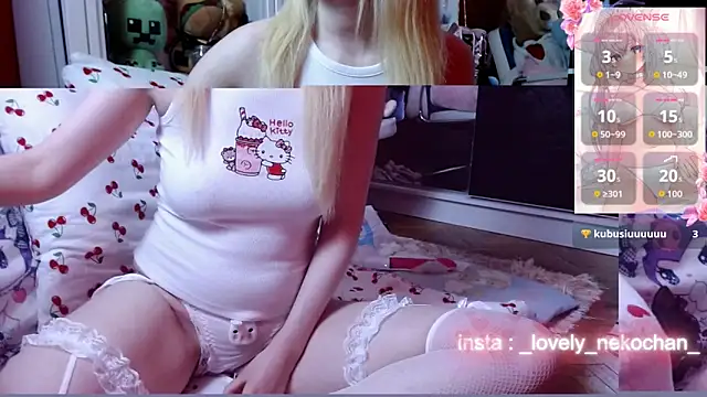 Snapshot of lovely_nekochan chatting on 11, 6, 2026 lovely nekochan online show from 11, 6, 2026