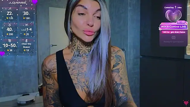 tattooedBabyy online show from 1, 2, 2025