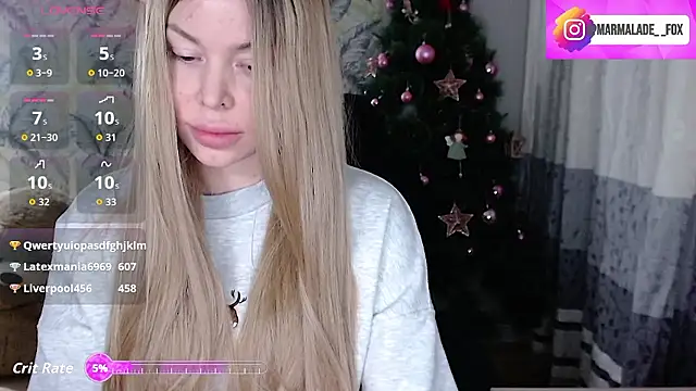 Marmalade Fox online show from 16, 1, 2026