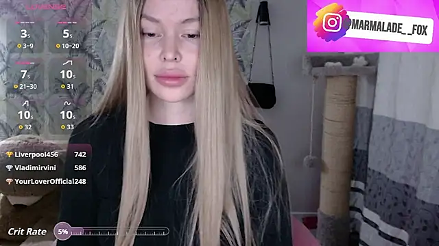 Marmalade Fox online show from 17, 3, 2026