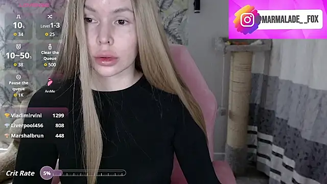 Marmalade Fox online show from 19, 3, 2026