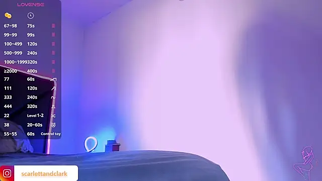 ScarlettAndClark online show from 8, 3, 2025