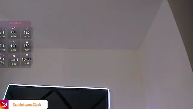 ScarlettAndClark online show from 27, 10, 2025