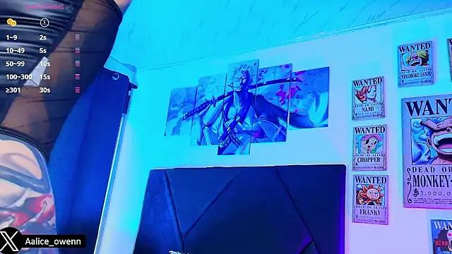 Aliceowenn online show from 13, 1, 2026